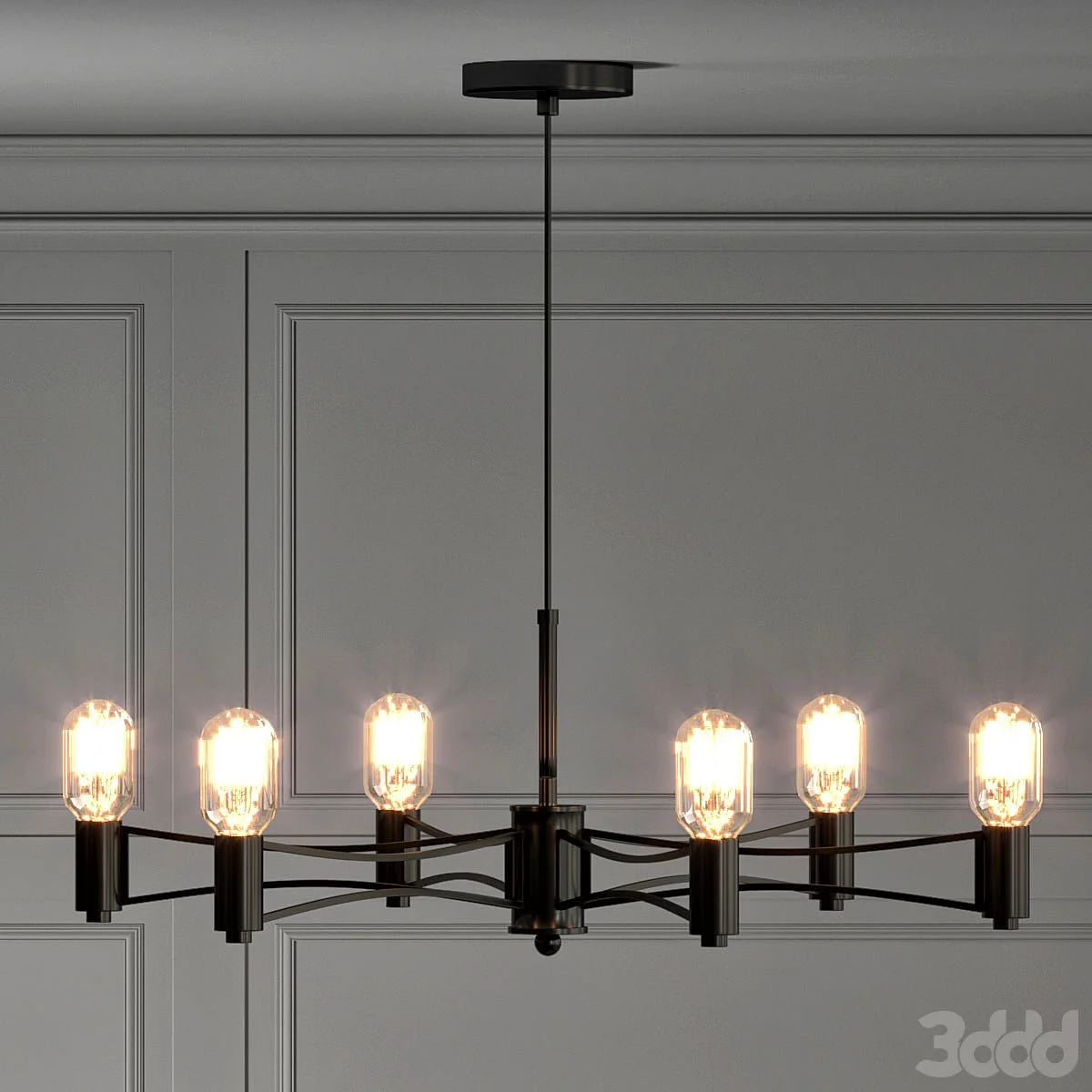 Loft Droplet Chandelier 6